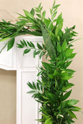 Cocculus Curly Willow Milkyway Nagi & Variegated Lilly Grass Garland