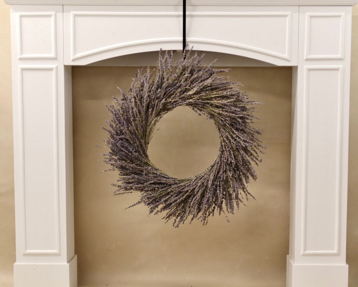 Dried Lavender Wreath