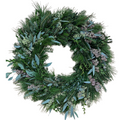 Flying Santa Wreath
