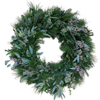 Flying Santa Wreath