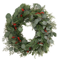Frosted Berry Christmas Wreath