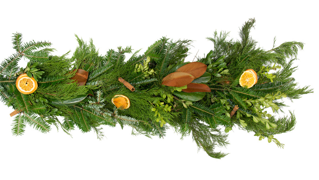 Orange Spice Christmas Garland