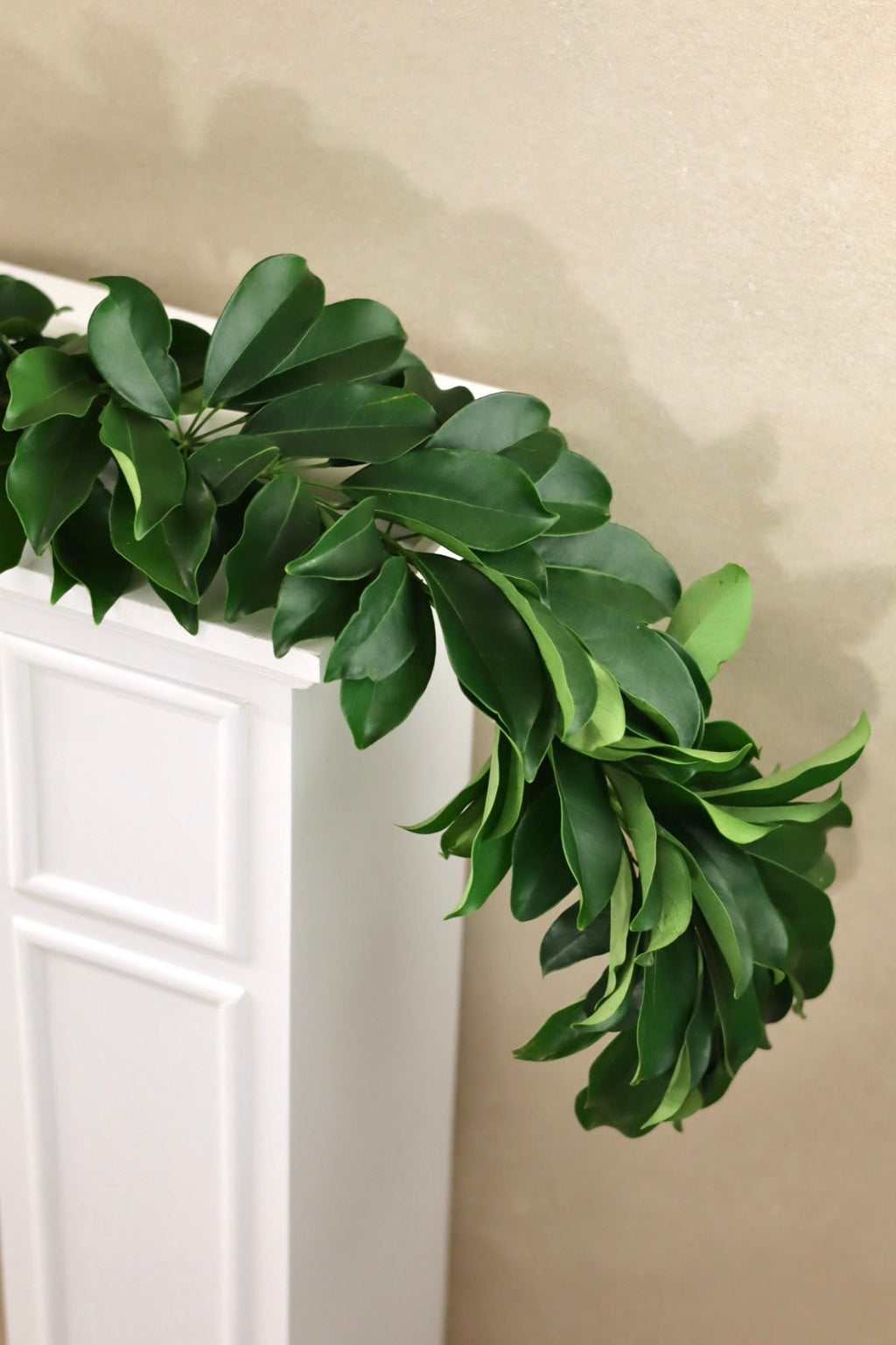 Green Schefflera Garland