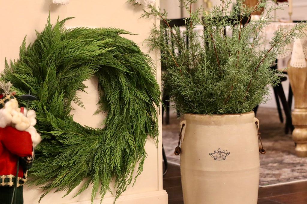 Leyland Cypress Wreath