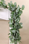 Silver Dollar and Italian Ruscus Garland