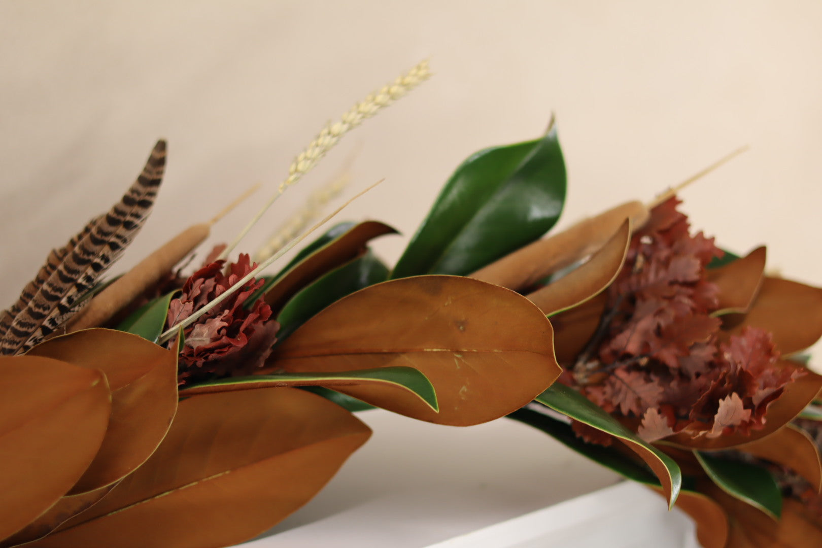 Feather and Oak Harvest Garland