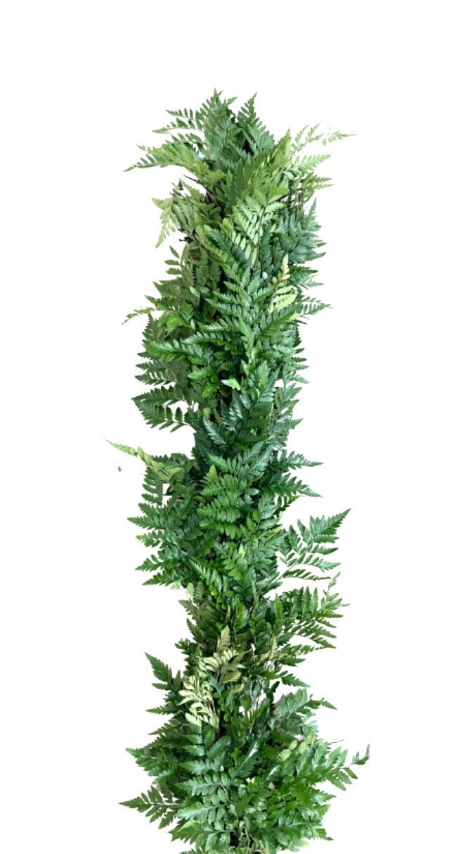 Leather Leaf Garland