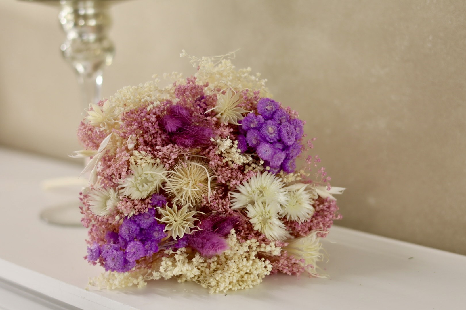 Bleached Light Violet n11 Dried Bouquet
