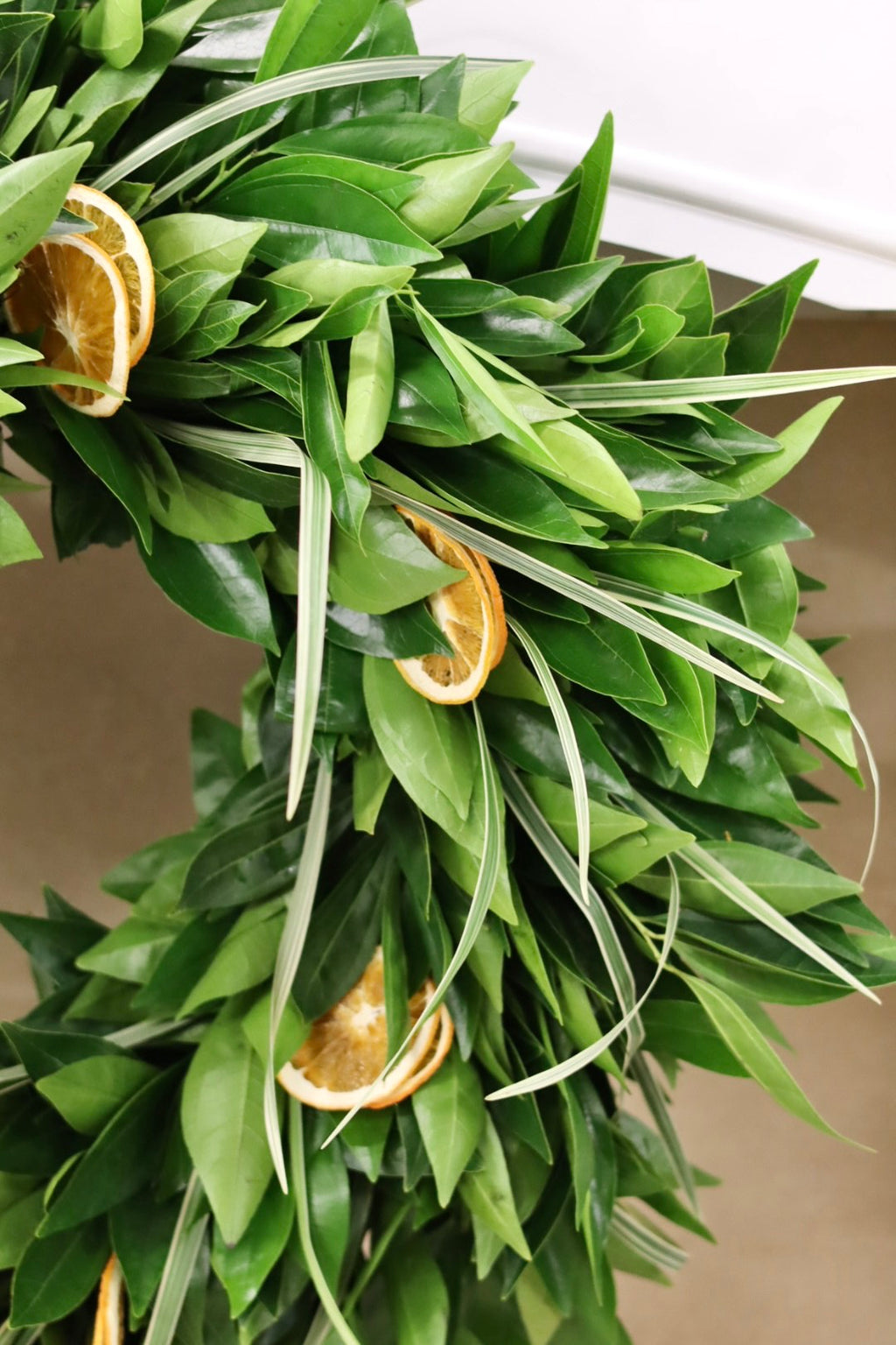 Orange Zest Wreath