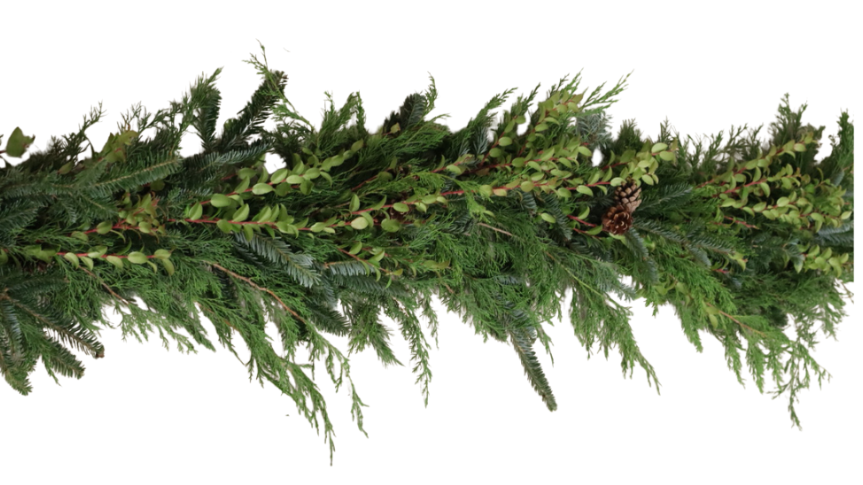 Silent Night Christmas Garland