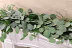 Silver Dollar Eucalyptus and Tree Fern Garland