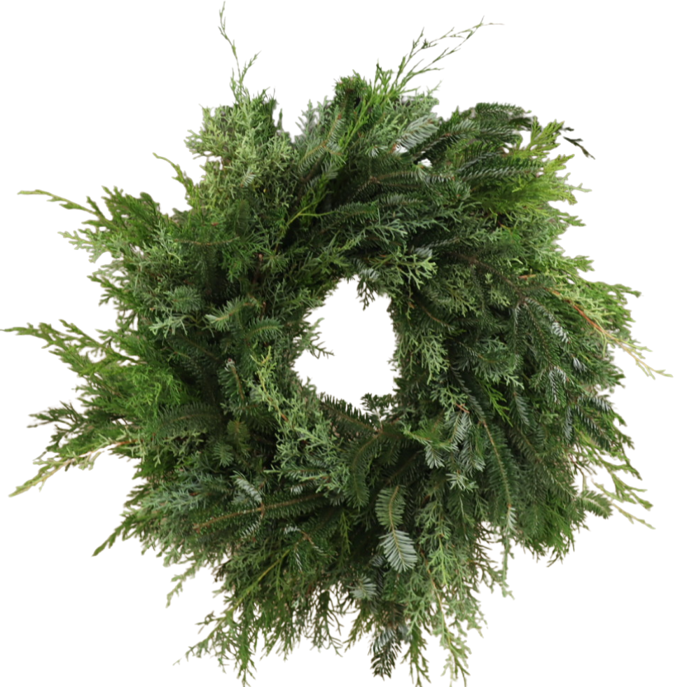 Warm Wishes Christmas Wreath