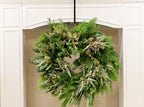 Flying Santa Wreath