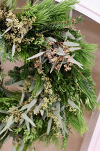 Flying Santa Wreath