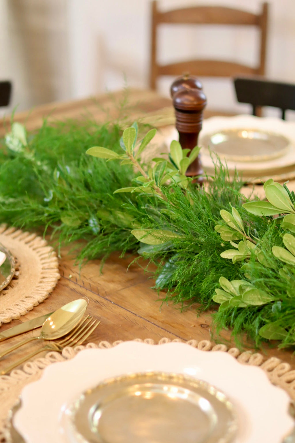 Tree Fern Green Pittosporum Garland