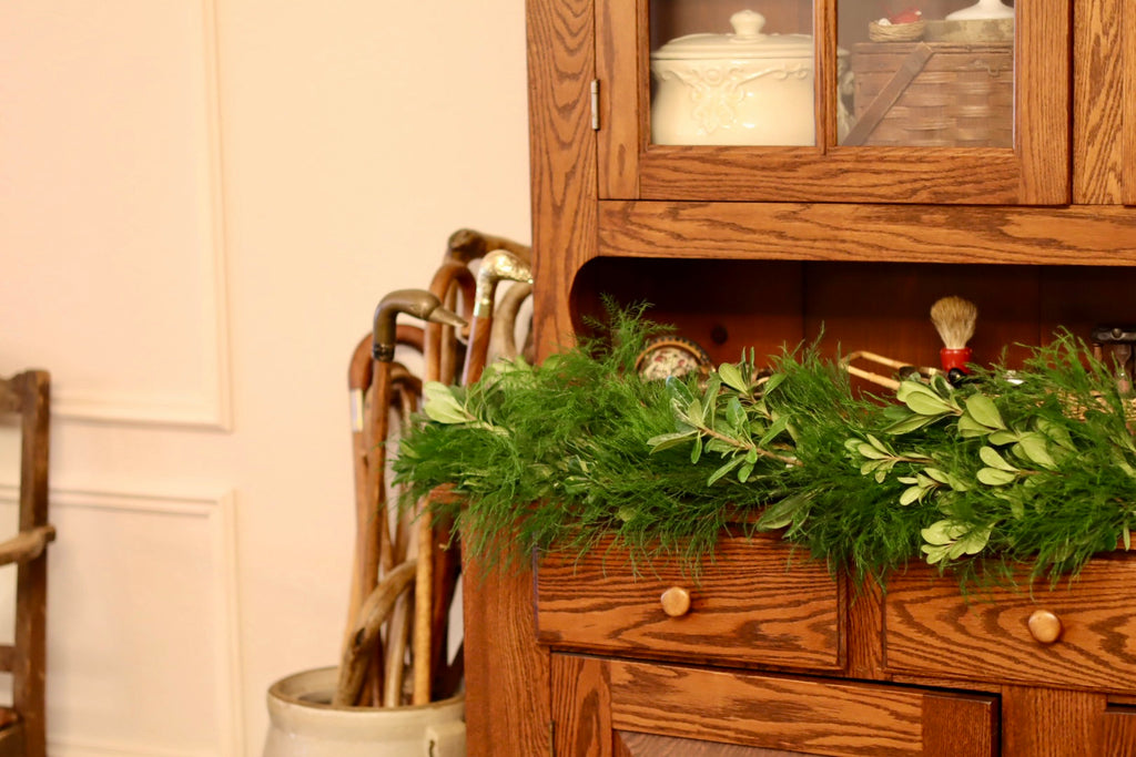 Tree Fern Green Pittosporum Garland
