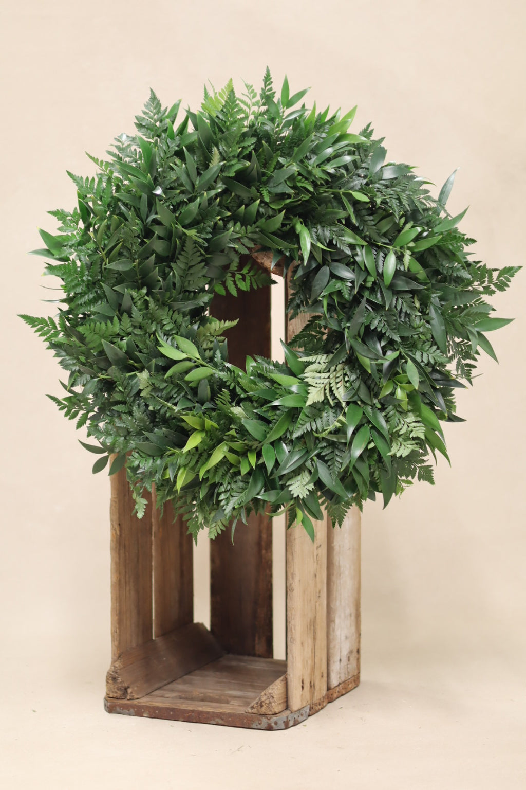 Leather Leaf and Nagi Wreath