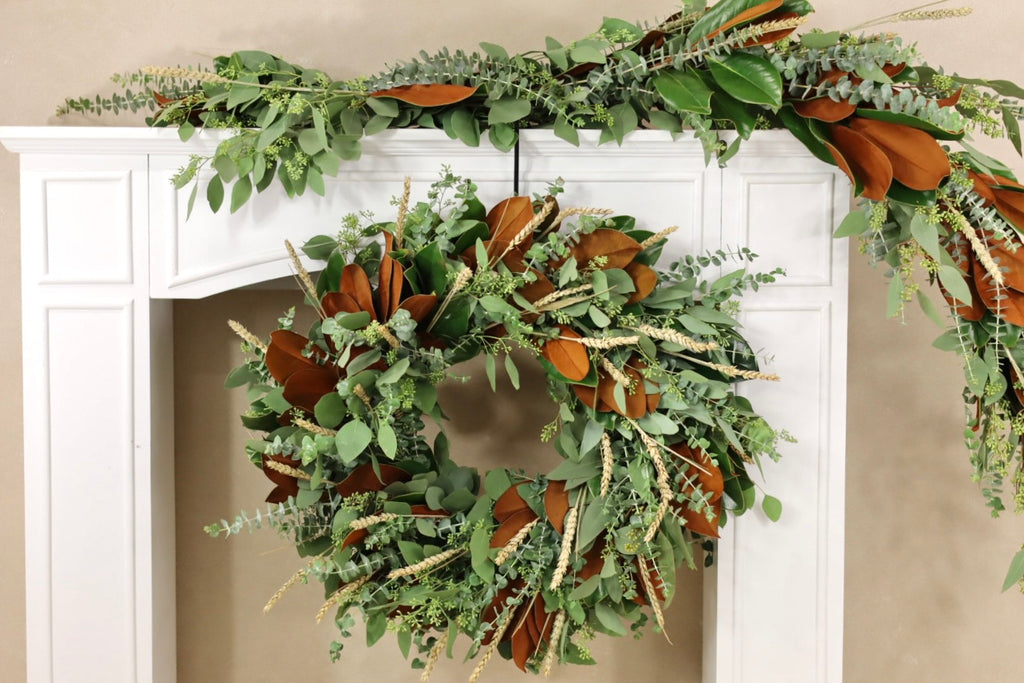 Mahogany Blues Garland