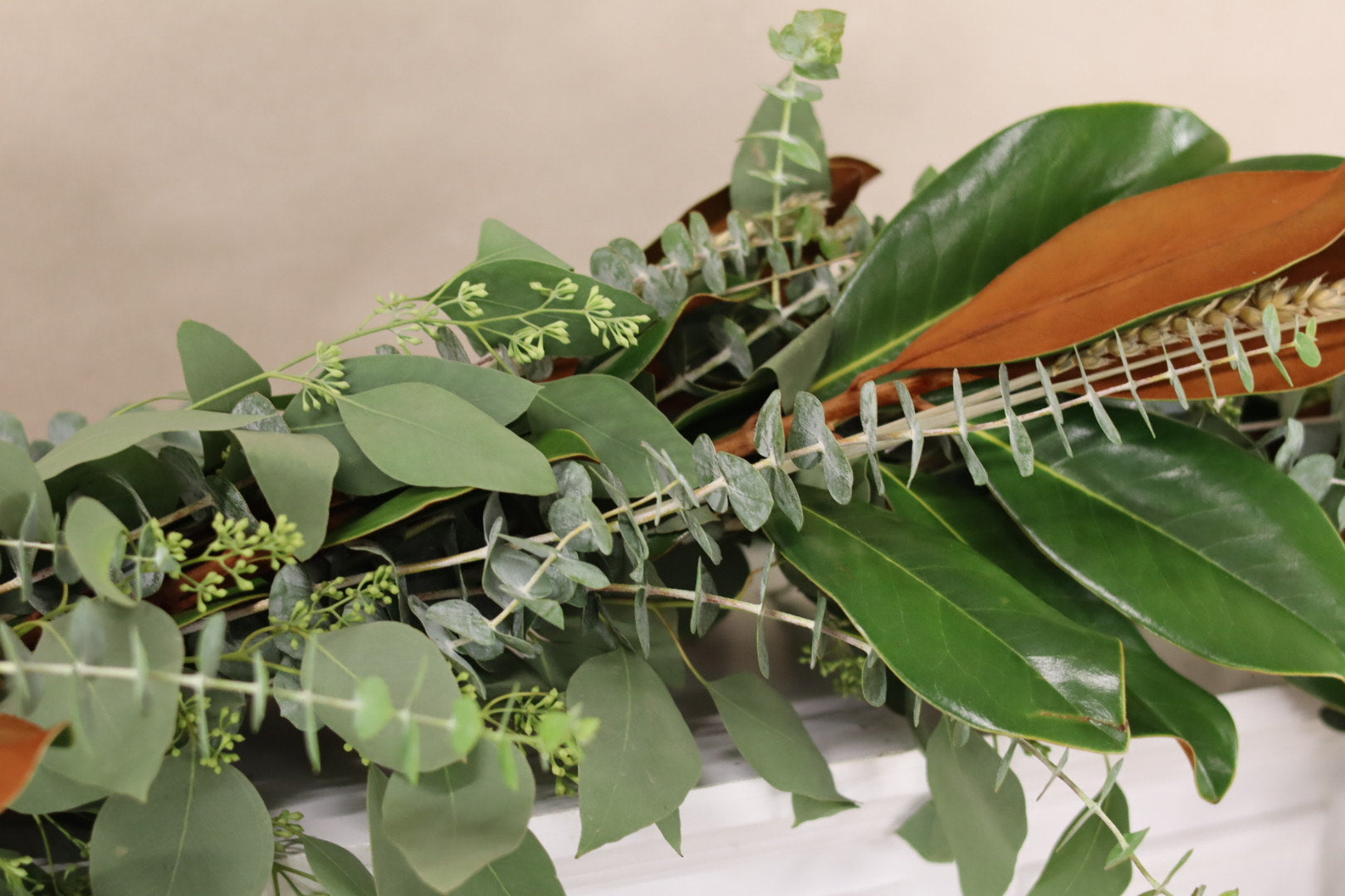 Mahogany Blues Garland