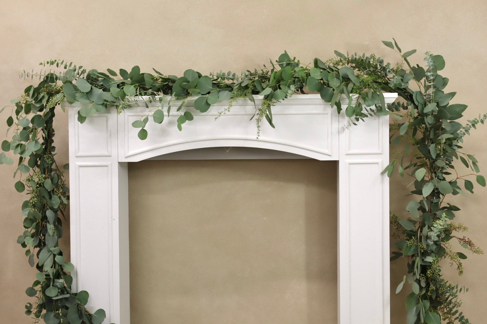 Silver Dollar Seeded Eucalyptus Baby Blue Eucalyptus Garland