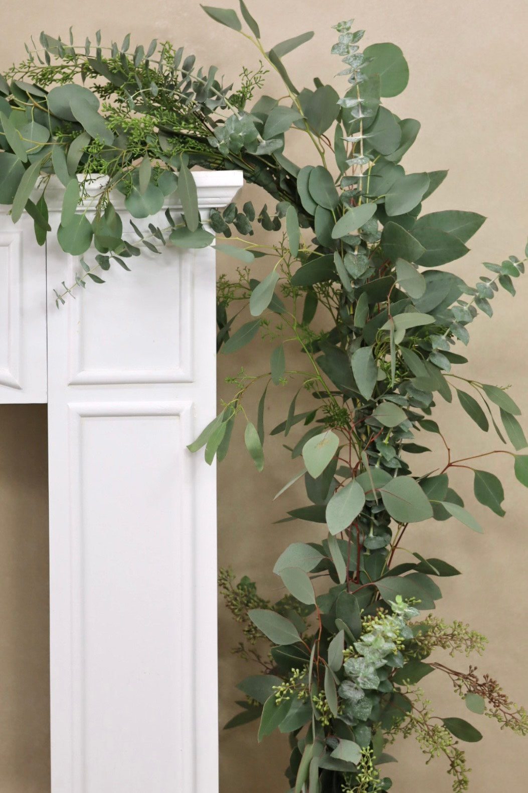Silver Dollar Seeded Eucalyptus Baby Blue Eucalyptus Garland