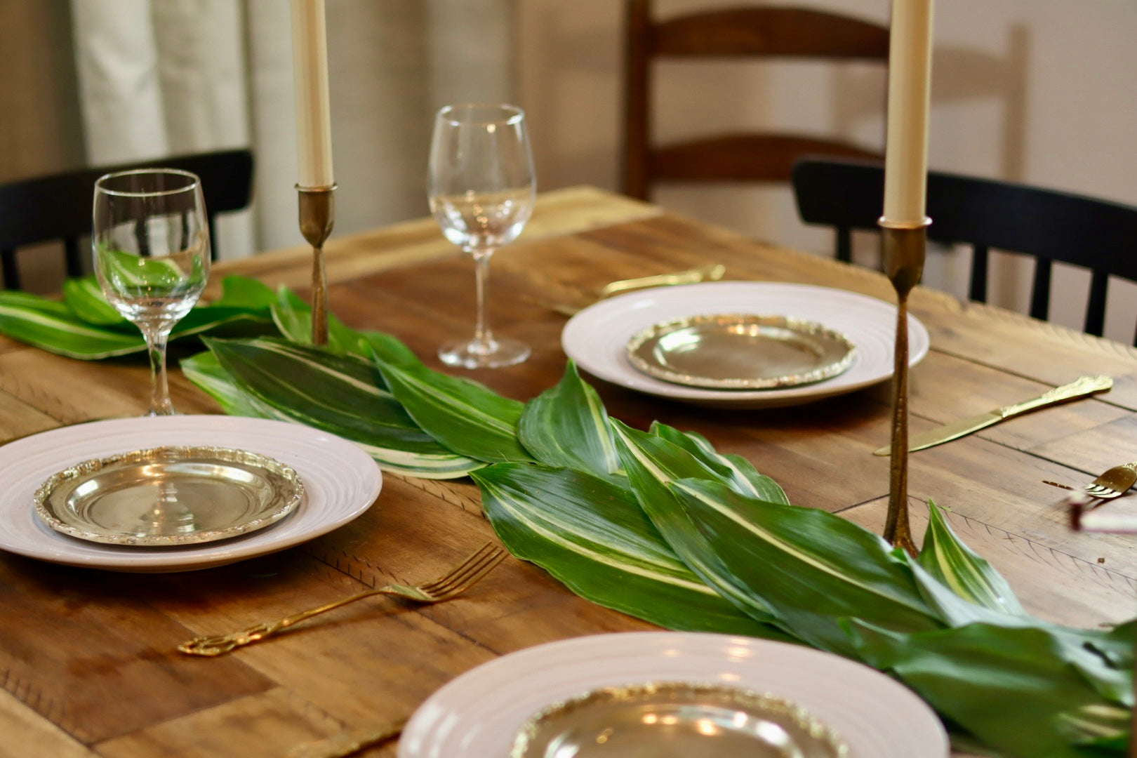 Variegated Aspidistra Garland