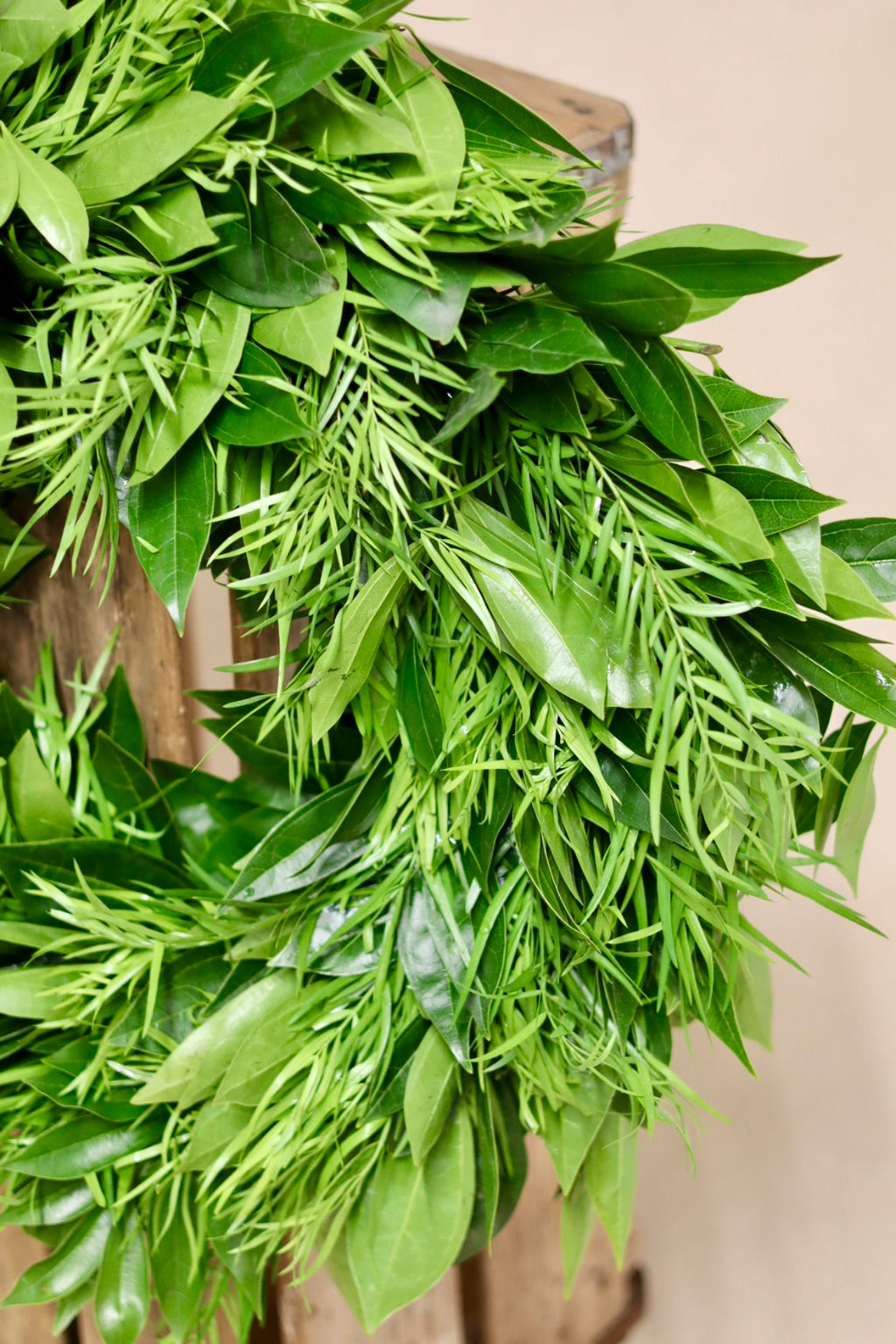 Weeping Podocarpus and Cocculus Wreath