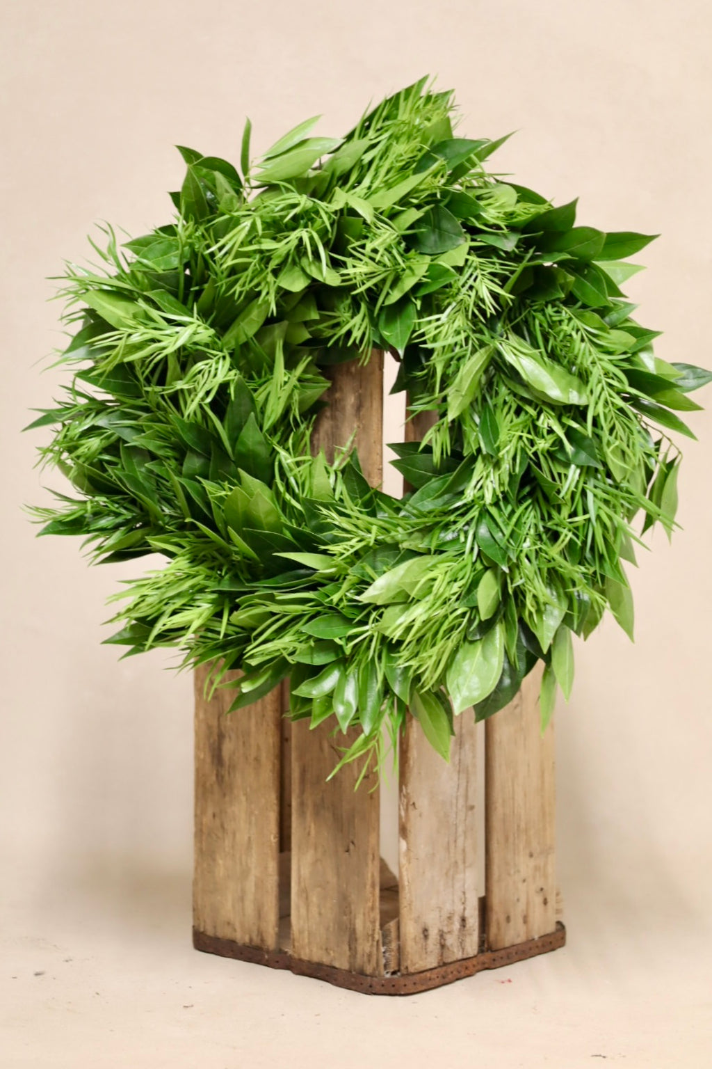 Weeping Podocarpus and Cocculus Wreath